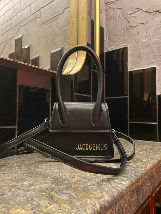 Сумка чорна jacqumus