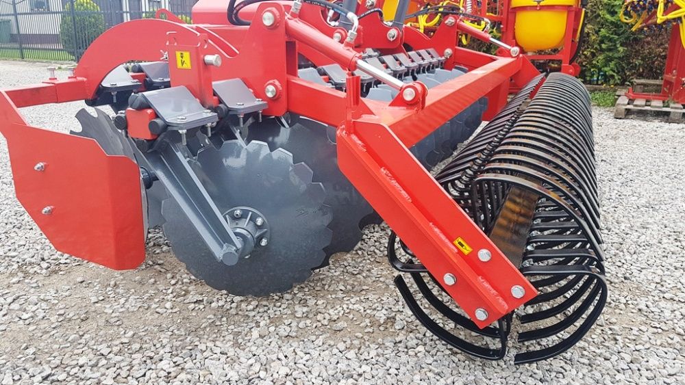 Agregat talerzowy 2,2m talerzówka KWAS wał rurowy PROMOCJA