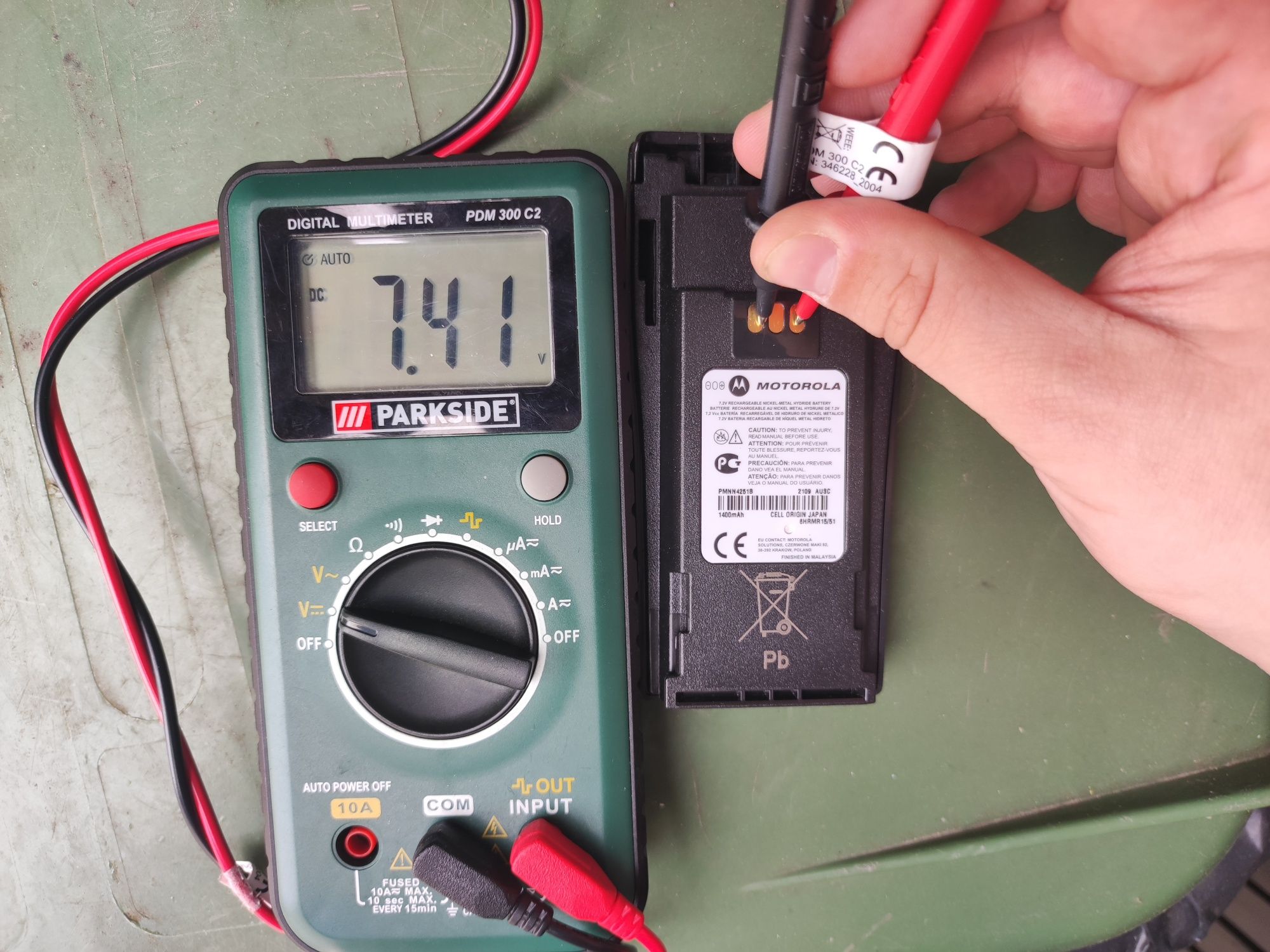 Bateria Motorola vhf