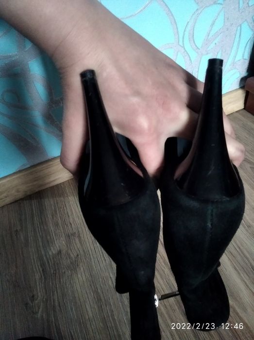 Замшеві ботінки ботільйони полусапожки