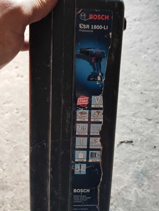 Wkrętarka Bosch GSR 1800-Li