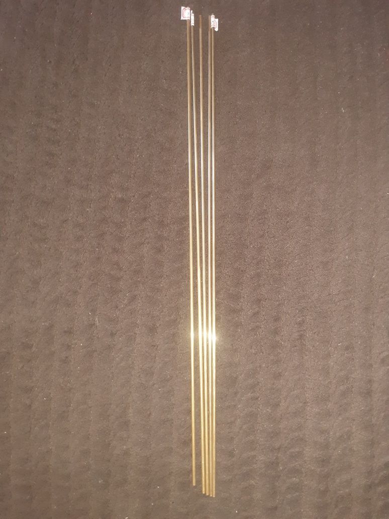 Латунная трубка Н62;  3,5x500мм