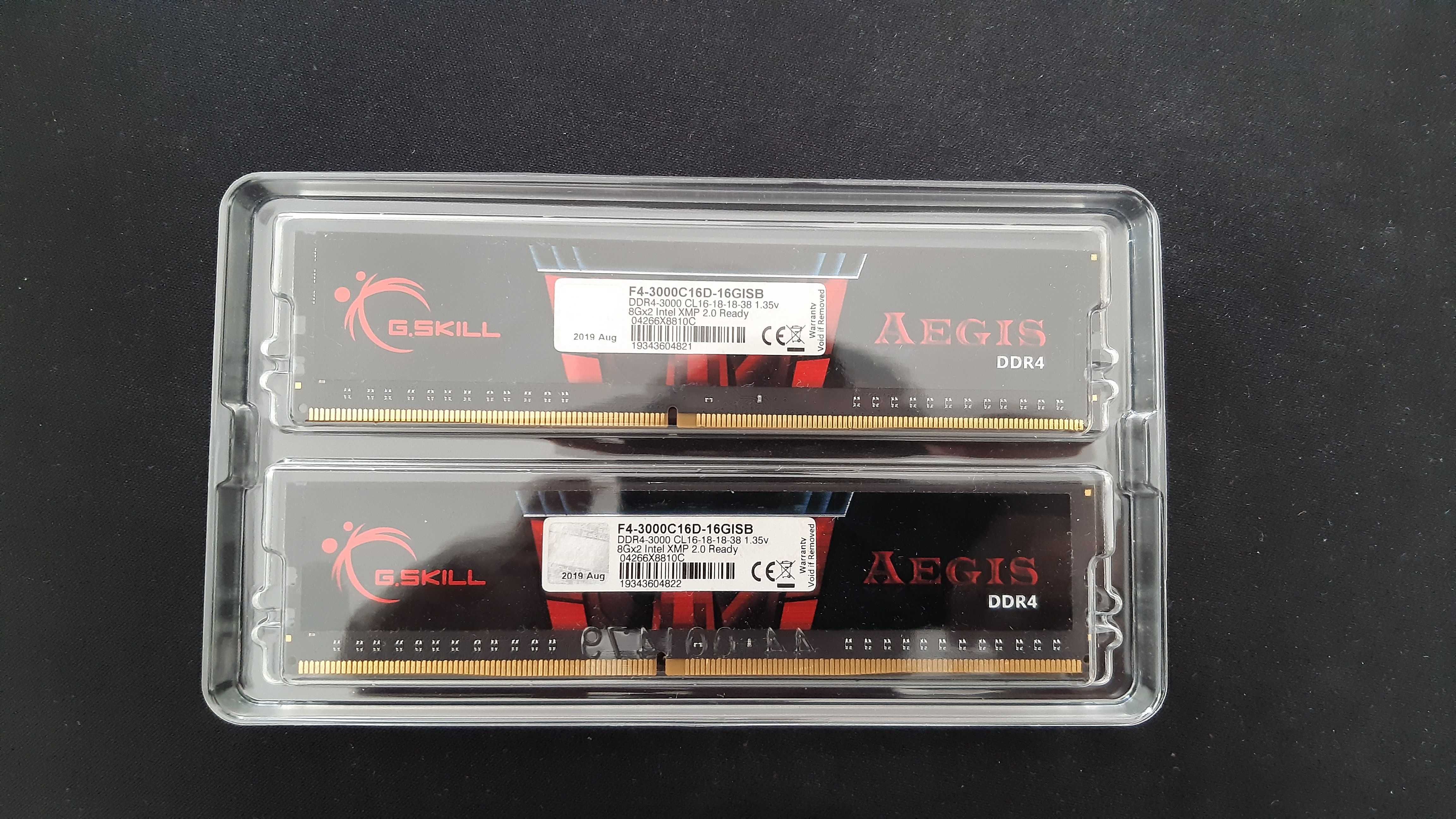 G.Skill Aegis 16GB 2x8GB 3000MHZ CL16