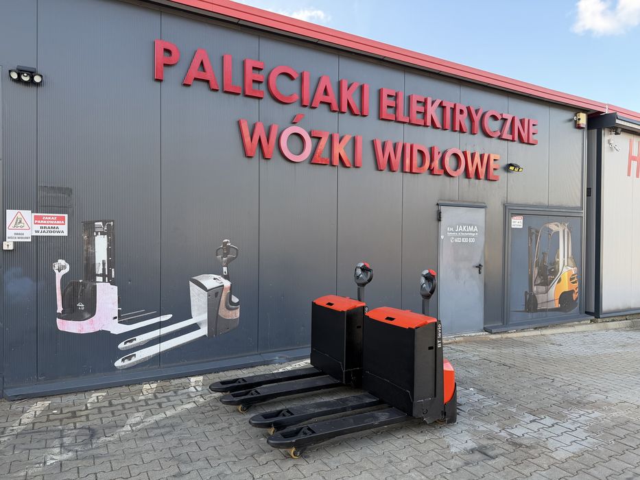 Paleciak elektryczny BT 1800 kg 2020 r Cesab Toyota BT LWE 180 wózek