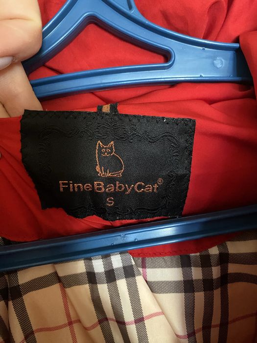 Пуховик куртка пальто fine baby cat