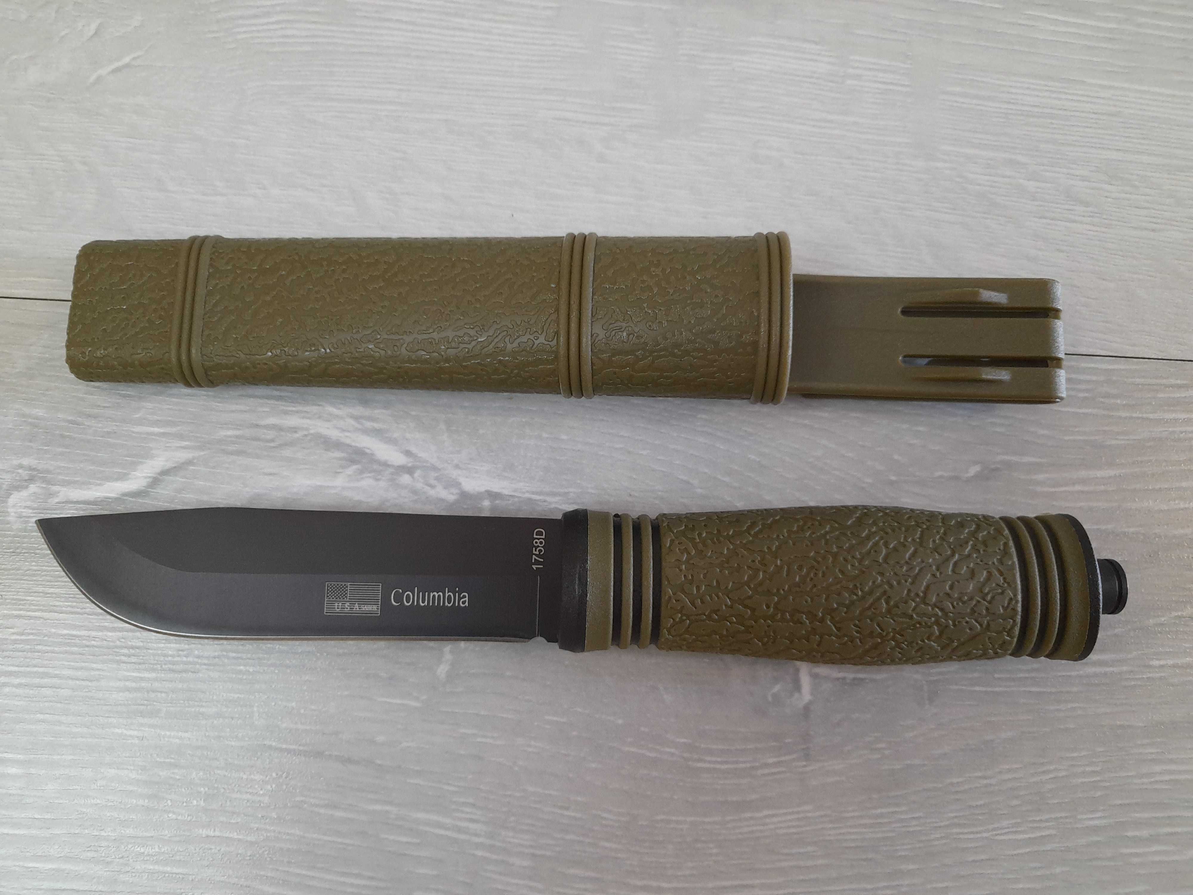 Нож 8568, Д- 23 см, сталь 440В, В пластиковом чехле