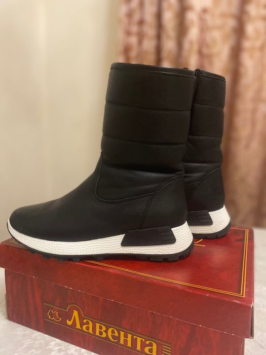 Шкіряні напівчоботи жіночі