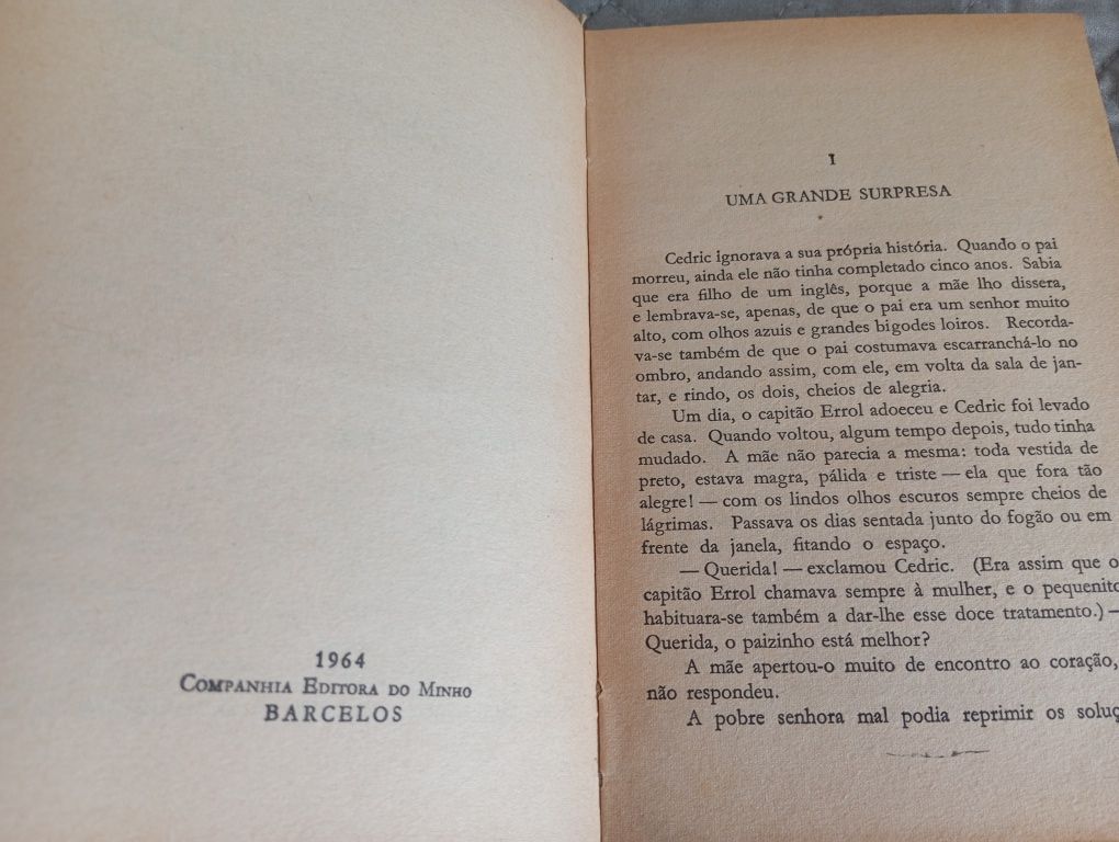 O pequeno Lord - Frances Burnett