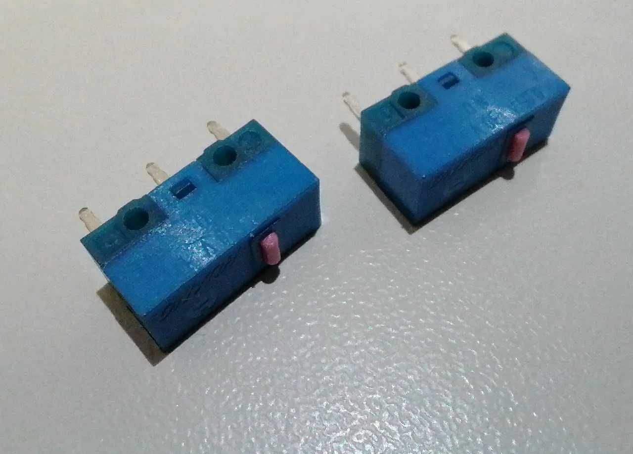 Микрики Huano Blue Shell Pink Dot 2шт
