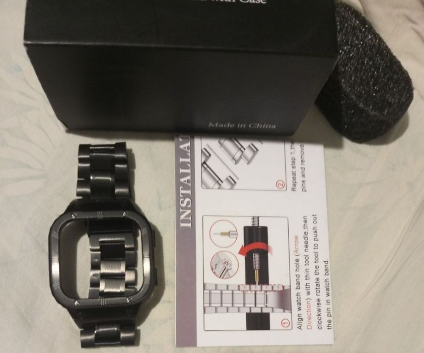 Браслет металлический Deczone на smart watch band.