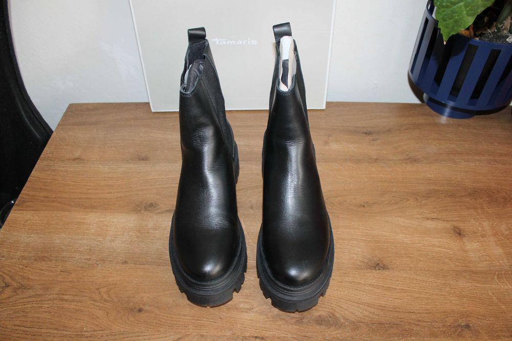 Шкіряні черевики, челсі Tamaris 42 розмір