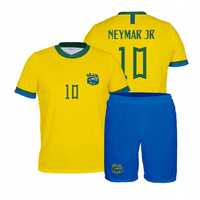 Strój / komplet piłkarski NEYMAR JR BRAZYLIA 10 rozm. 152