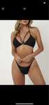 biquni completo preto shein