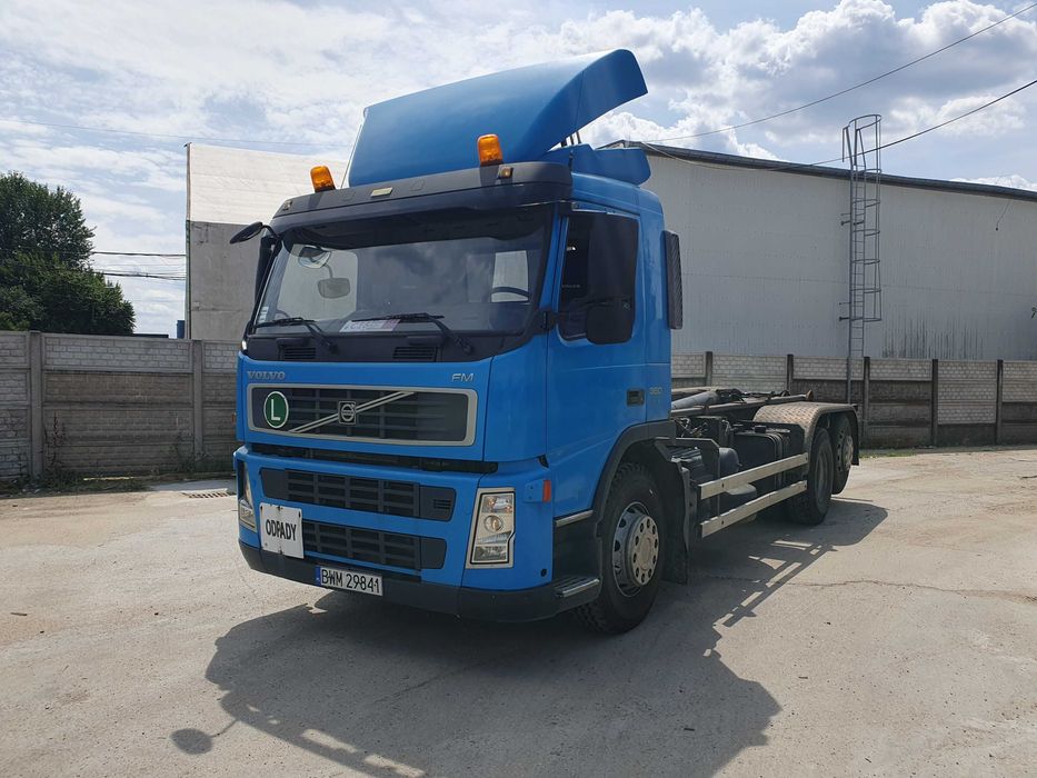 Volvo fm 6x2 hakowiec z regulacją wysokości haka