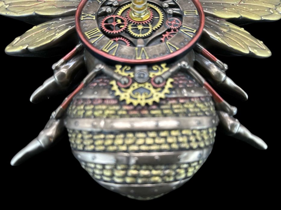 Steampunk Zegar Ścienny Pszczoła Veronese  Wu77408a4