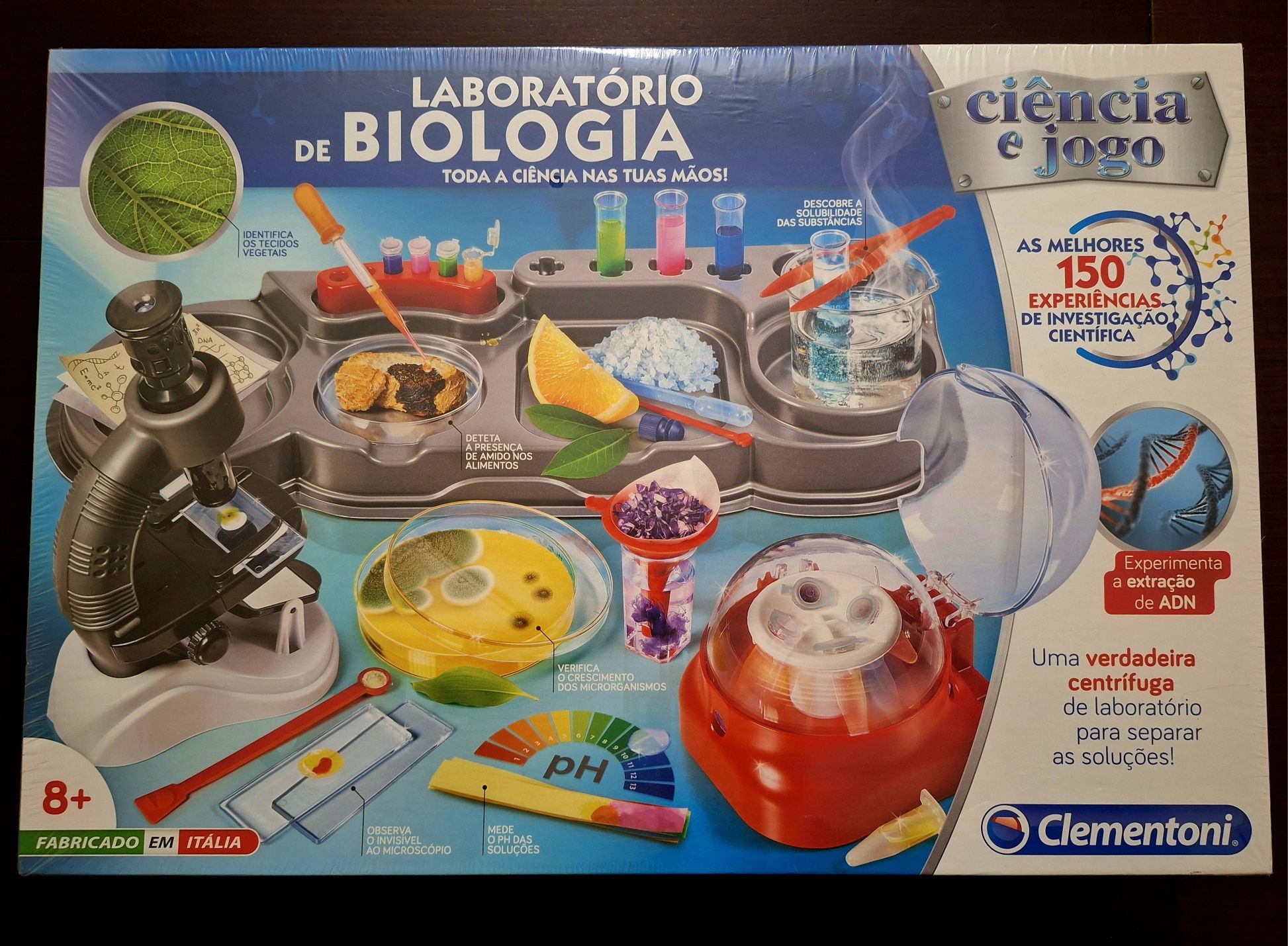 Laboratório de Biologia da Clementoni '' Novo Selado com Película''