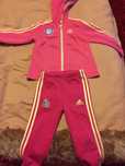 Fato treino adidas menina 12/18 meses