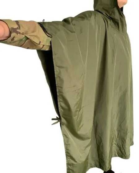 Дощовик тактичний військовий туристичний пончо MFH олива / дождевик