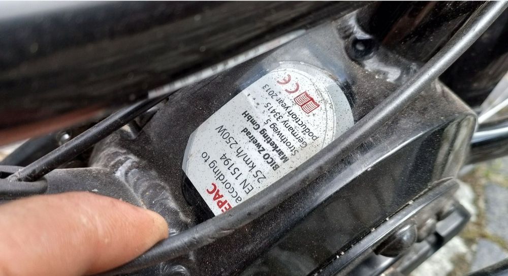 Rower elektryczny falter