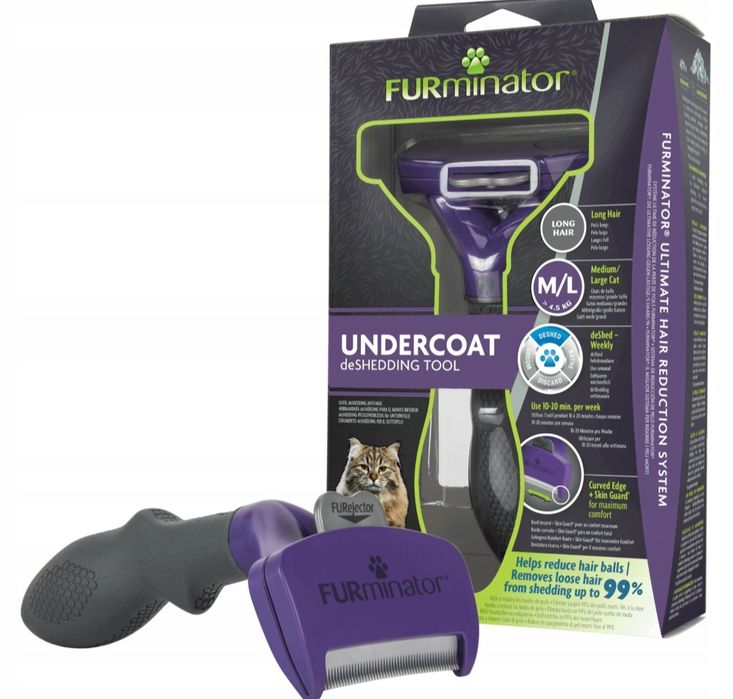 Furminator szczotka dla kota psa