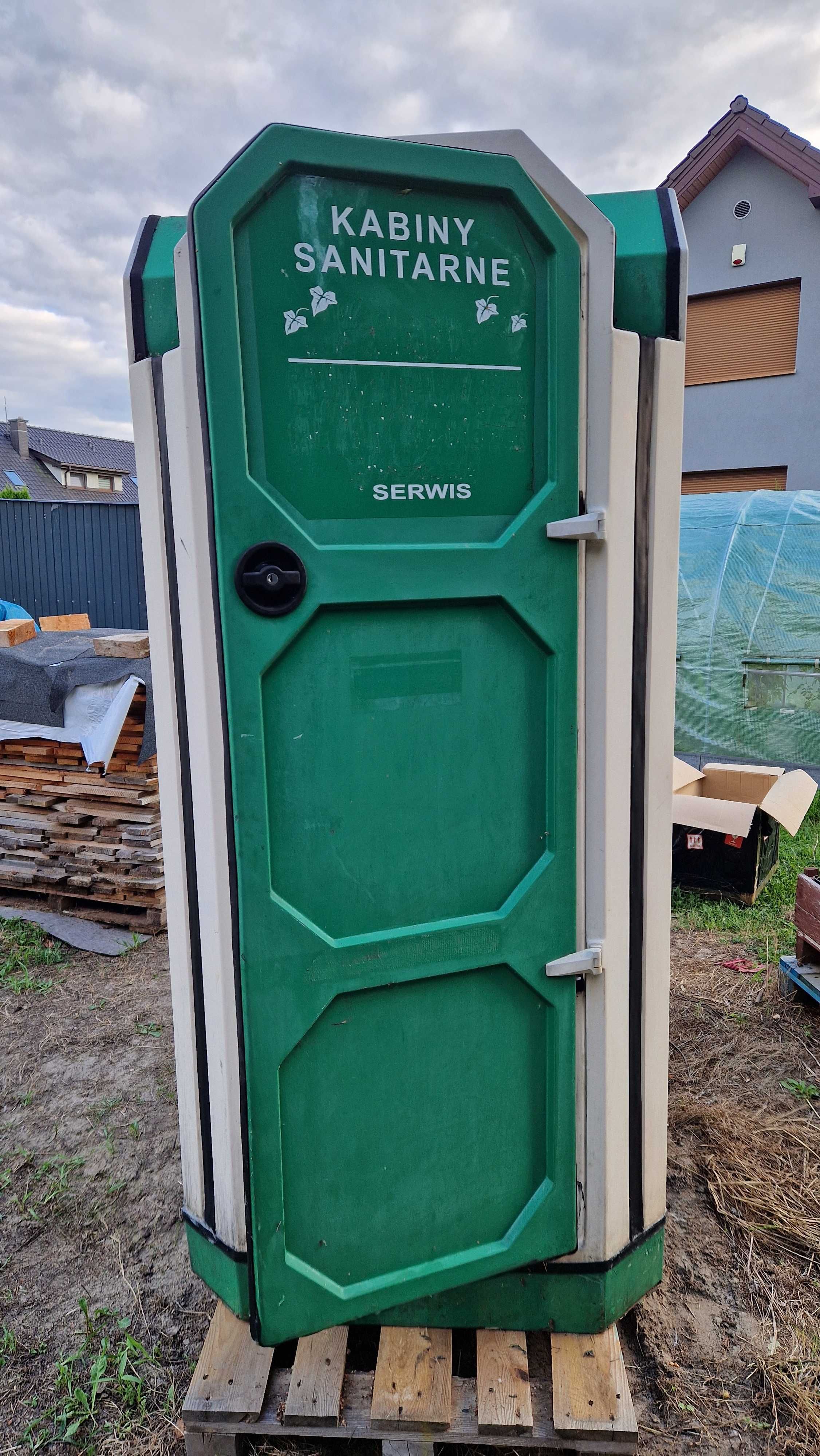 kabina sanitarna podwójna na toaletę WC toitoi