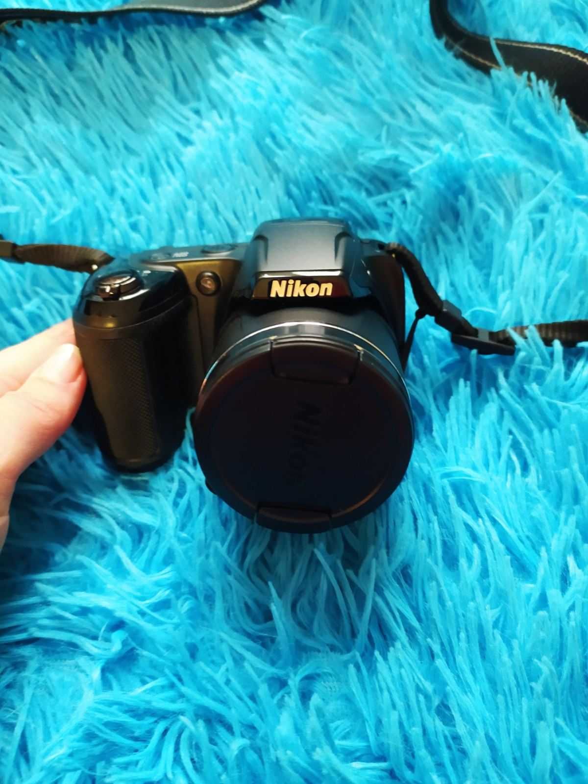 Фотоаппарат Nikon Coolpix L340 Black + сумка с ремнем + USB-кабель