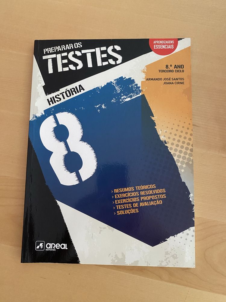 Livros preparar os testes 8 ano