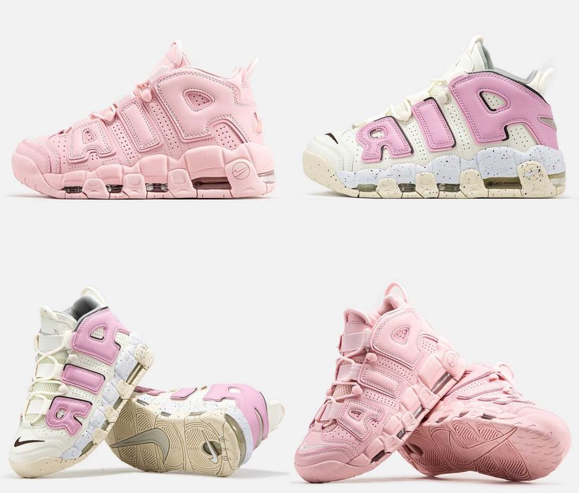 Женские кроссовки Nike Air More Uptempo Pink 36-41 Новинка Сезона! Топ