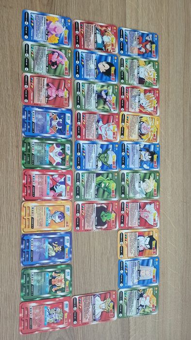 28 kart do gry Dragonball Z Chio