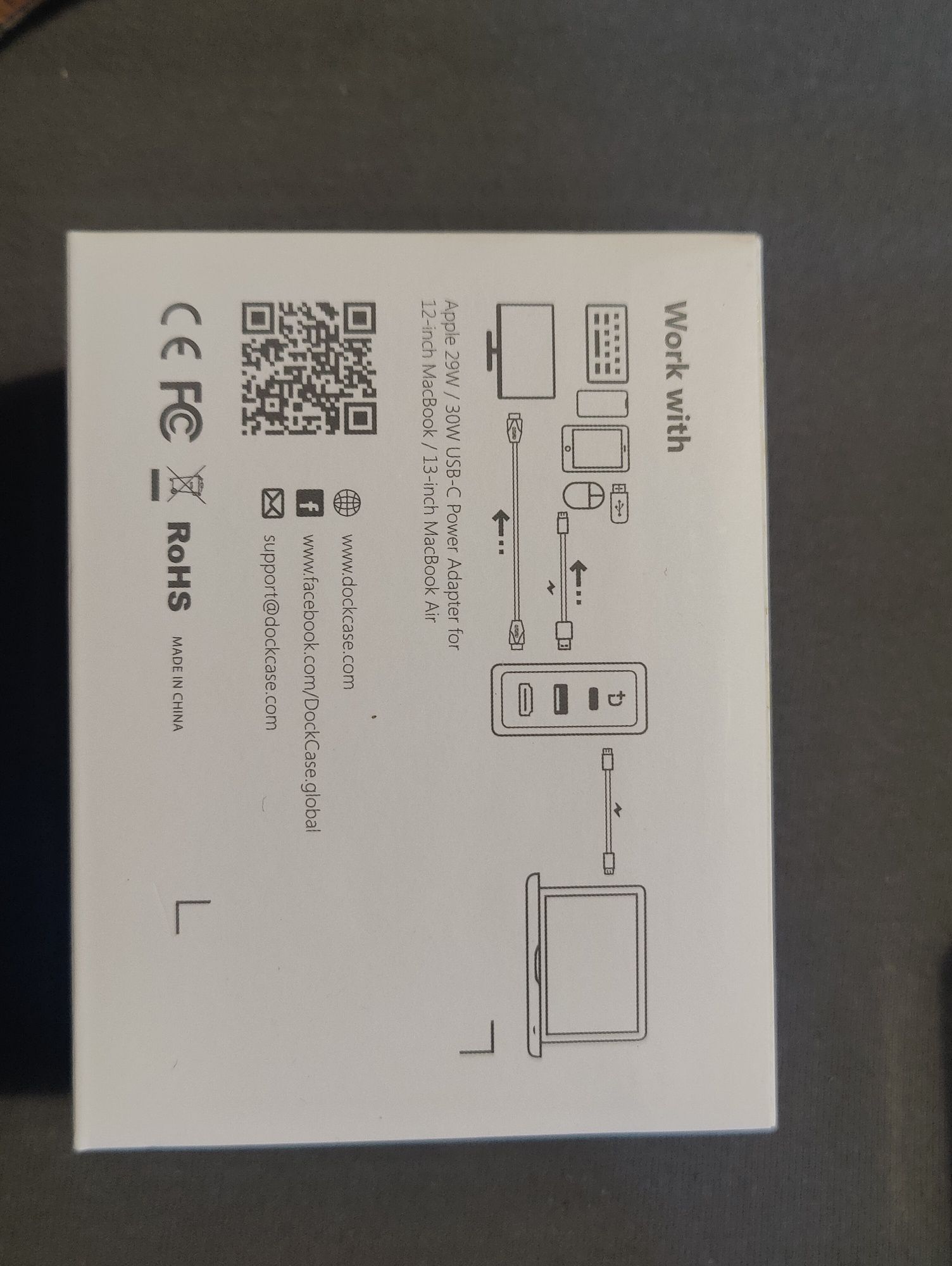 Dockcase adapter hd do macbook air 13/12