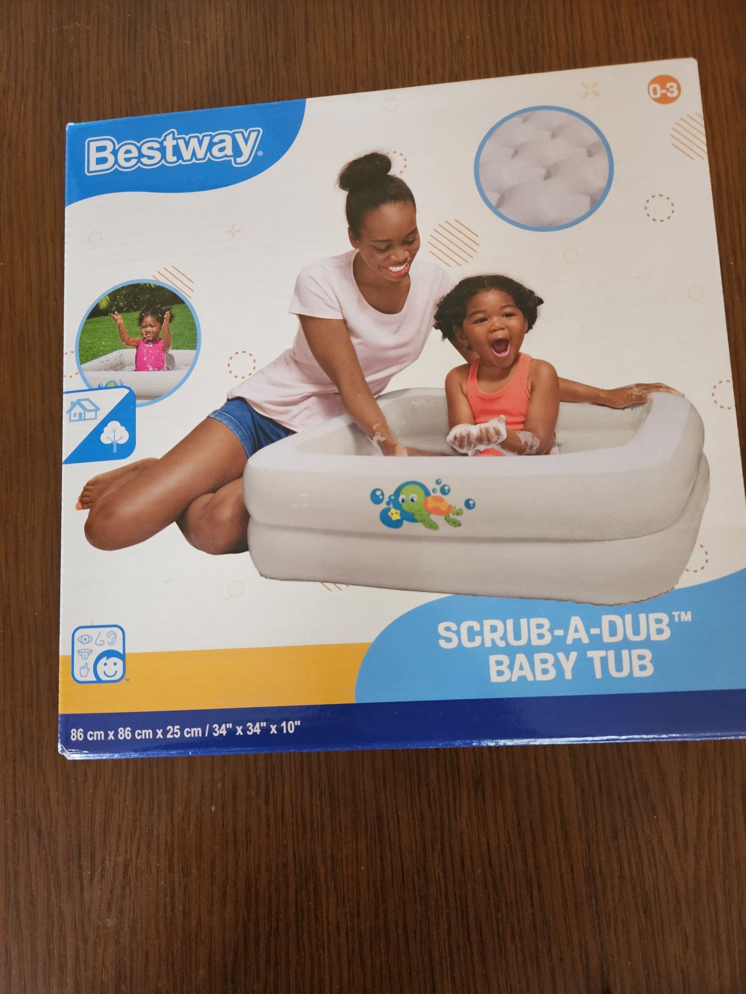 Basen, brodzik Bestway 86x86x25