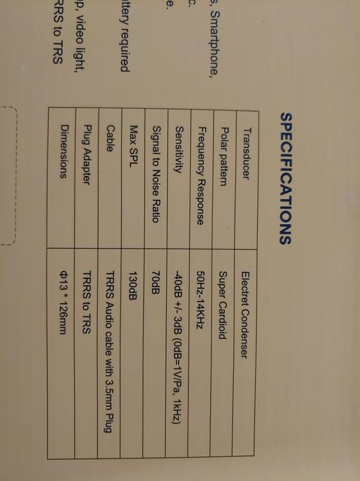 Okazja Mikrofon pojemnościowy do vlogów kamery aparatu statyw AU CM11P