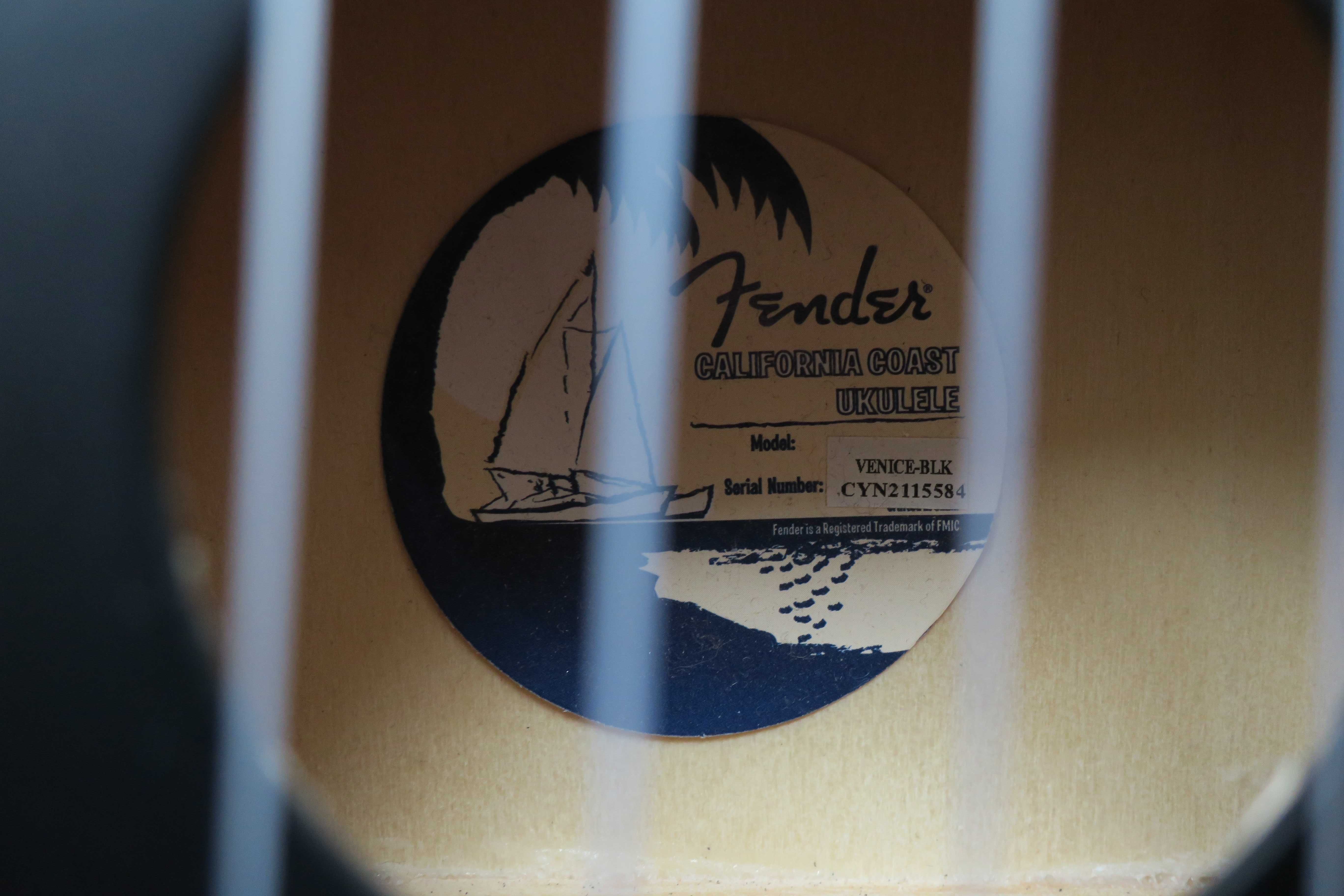 Новий комплект FENDER: UKULELE VENICE SOPRANO, FU610 BAG + струни