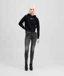 Jeansy rurki szare Karl Lagerfeld Jeans 28/32