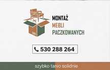 Montaż mebli paczkowanych