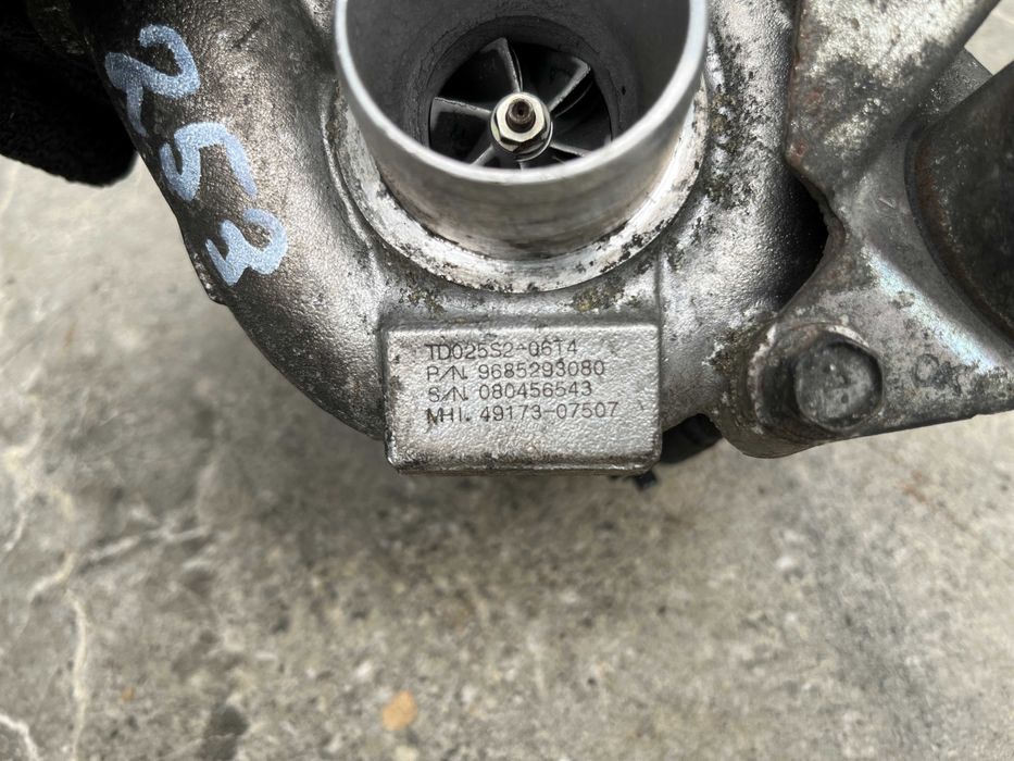 Турбіна Ford Focus Fiesta C-Max Fusion Mazda 3 1.6 дизель