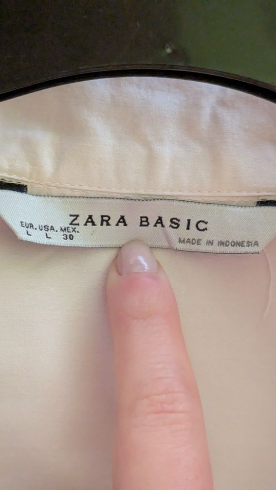 Camisa branca zara