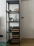 Regał metalowy loft IKEA VITTSJO
