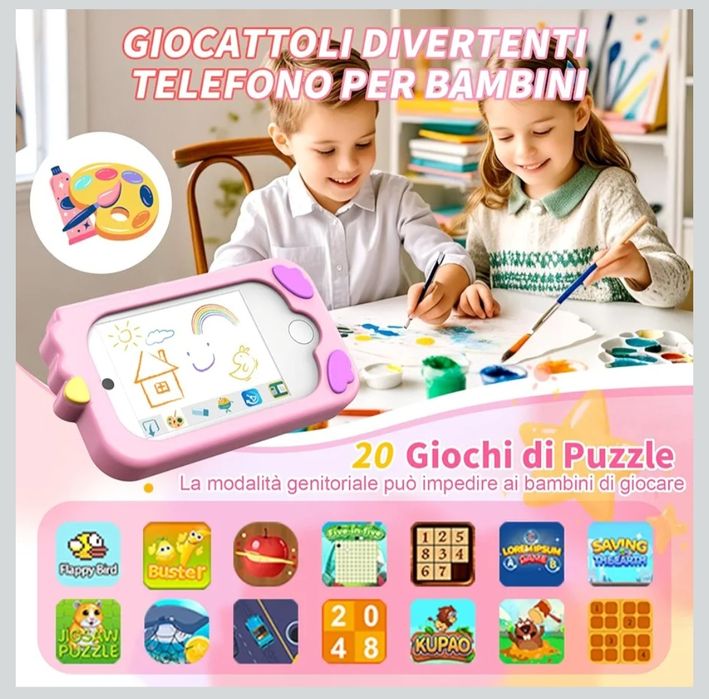 CHAKEYAKE Aparat w smartfonie dla dzieci