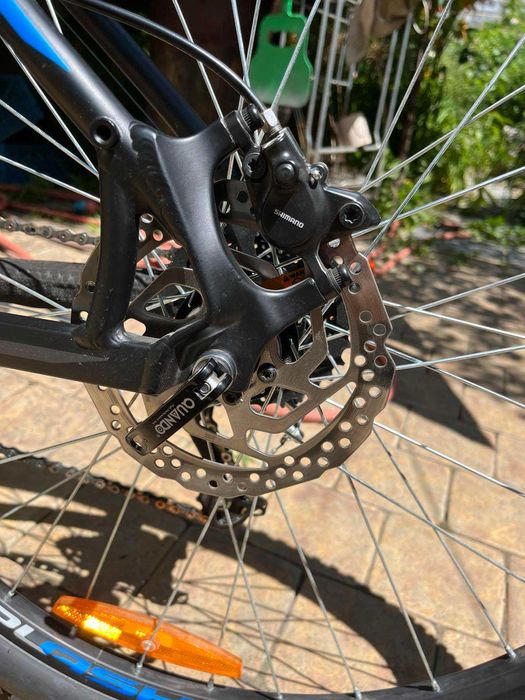 Велосипед Горный MTB 27.5" Spelli SX-6100 PRO черно-синий (2020)