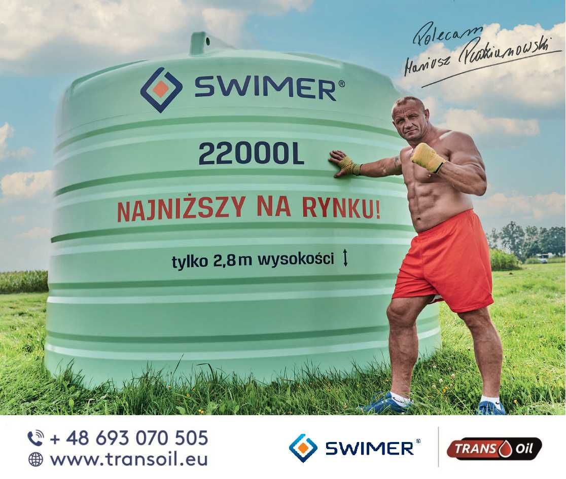 Zbiornik RSM ASL 22000 SWIMER + POMPA gratis