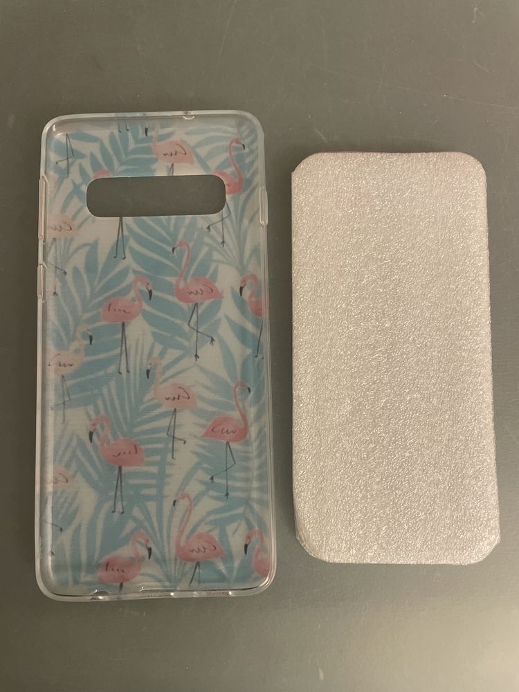 Sprzedam etui case Samsung Galaxy s10 flamingi różowe niebieski TANIO