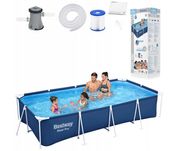 Каркасний басейн Bestway 400 х 211*81 см 8 в 1 56424