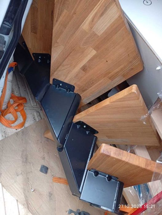 Schody systemowe -modułowe -Dolle z ekspozycji-Różne modele