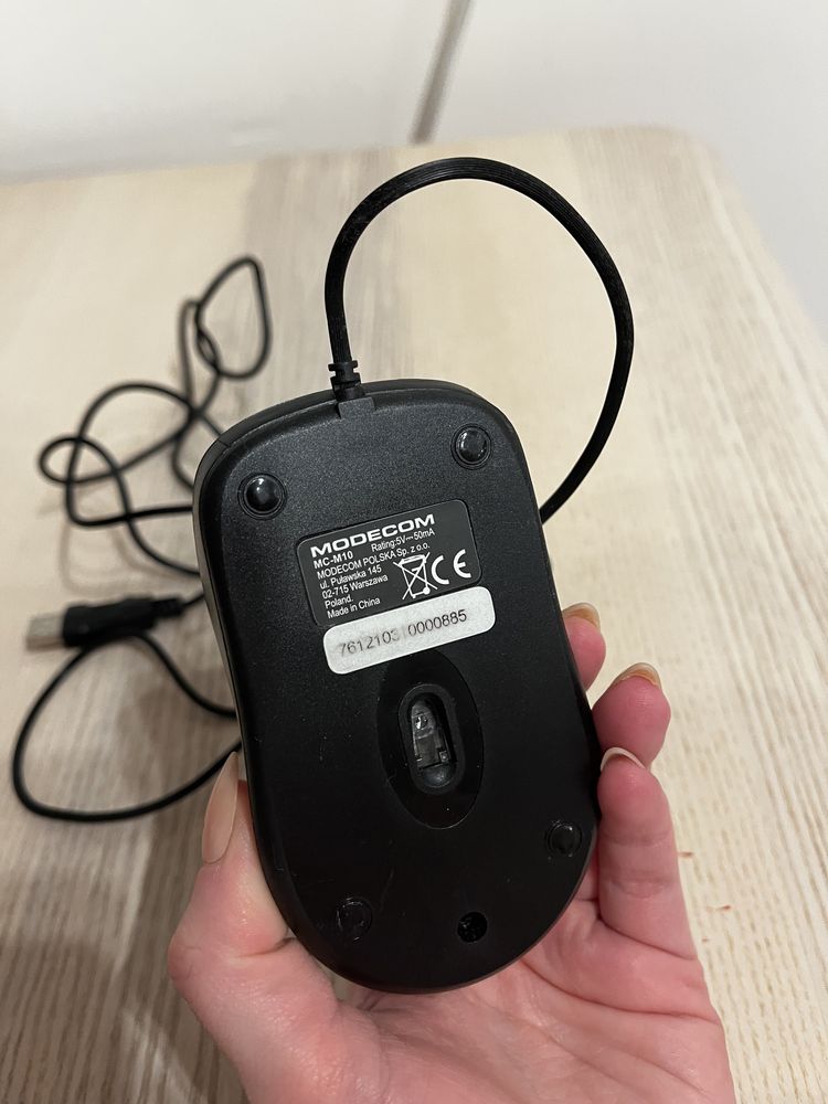 Mysz przewodowa do komputera laptopa modelom mc-m10