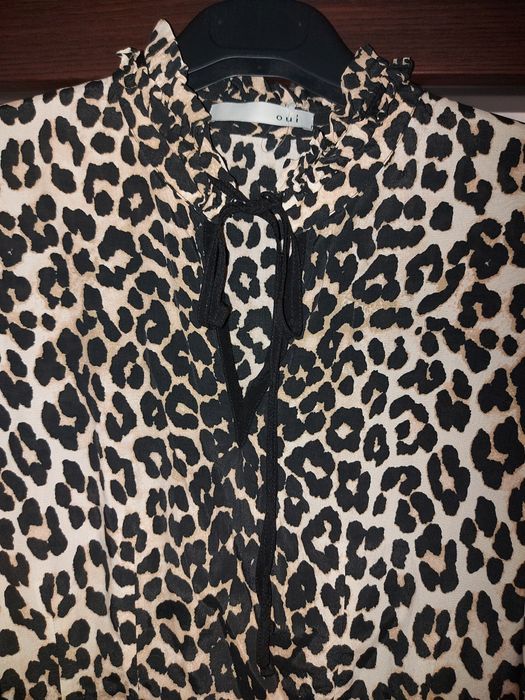 Sukienka w panterkę