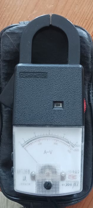 Amperimetro antigo mas a funcionar