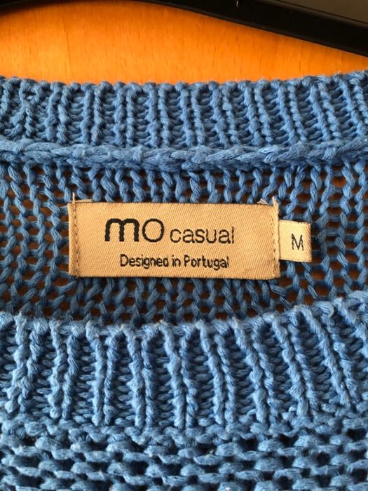 Camisola azul da Modalfa