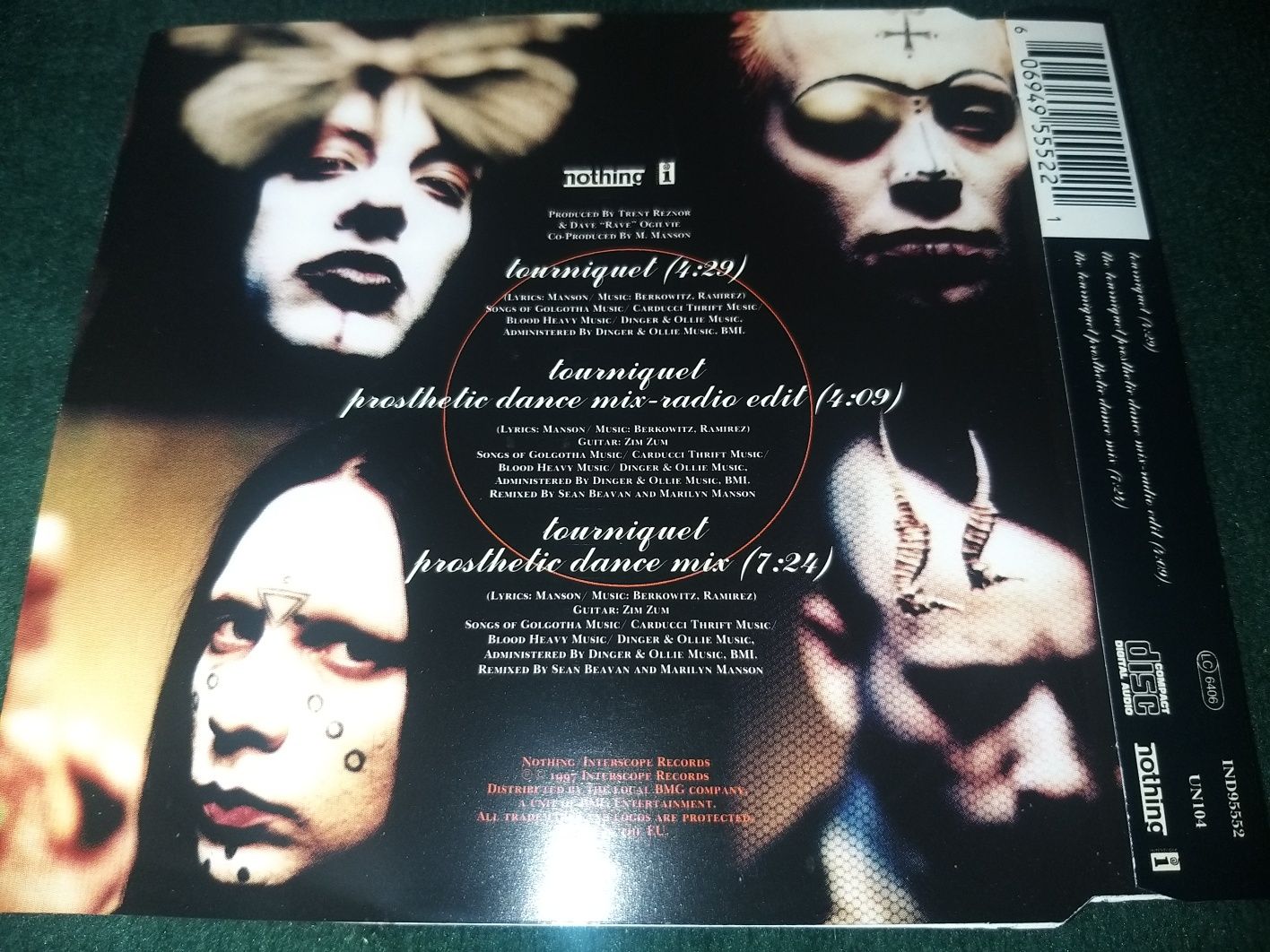 Marilyn Manson.    Tourniquet   (CDS)