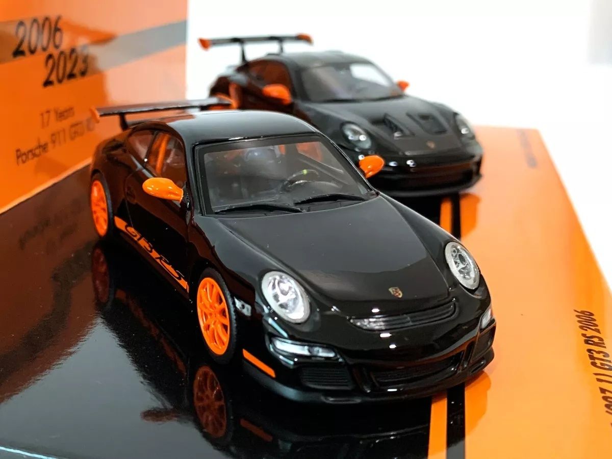Minichamps 1:43 2-car set 17 anos Porsche 911 GT3 RS : 997,1 & 992